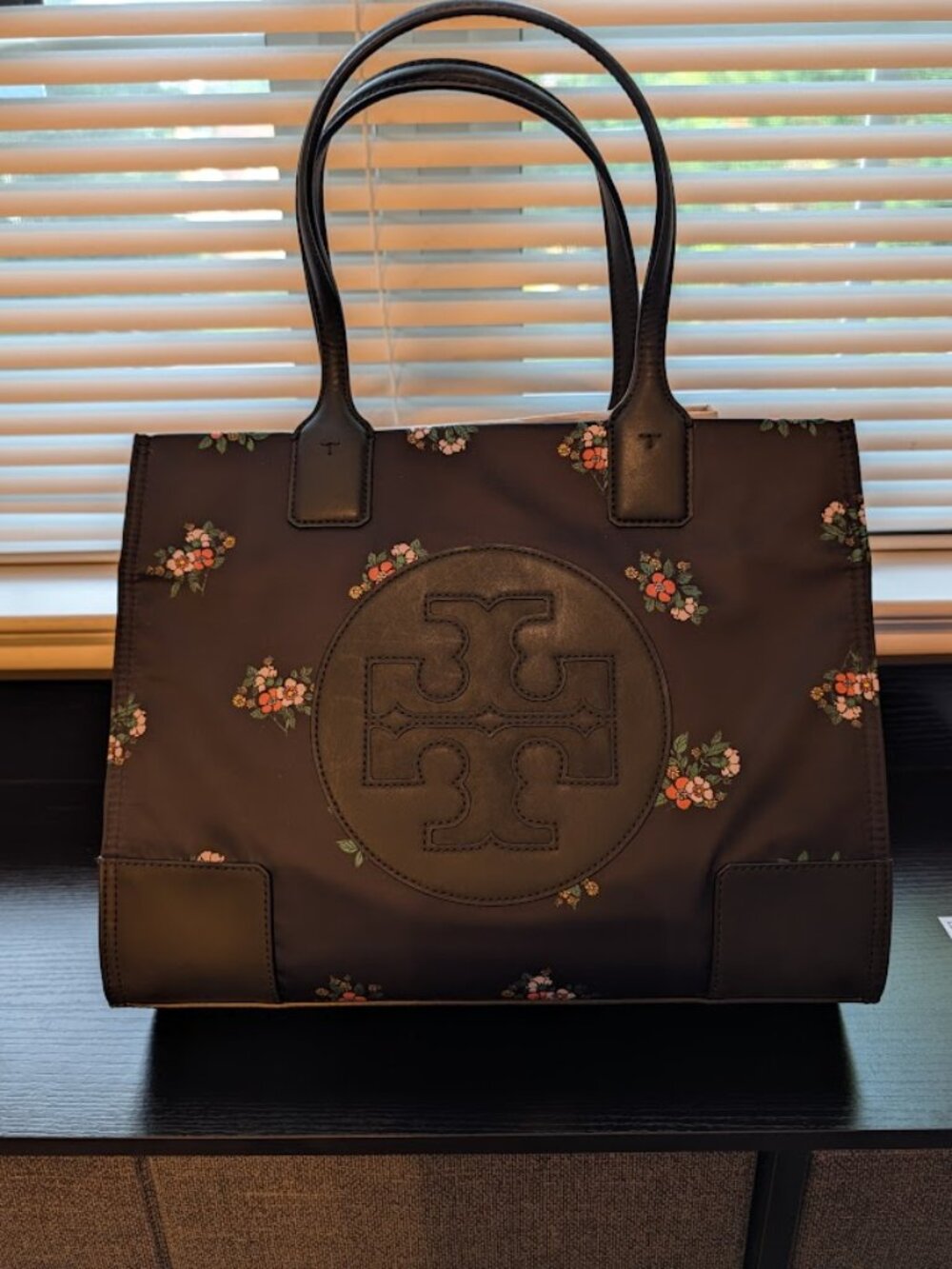 Tory Burch Ella Printed Mini Tote Daybreak Ditsy NWT
